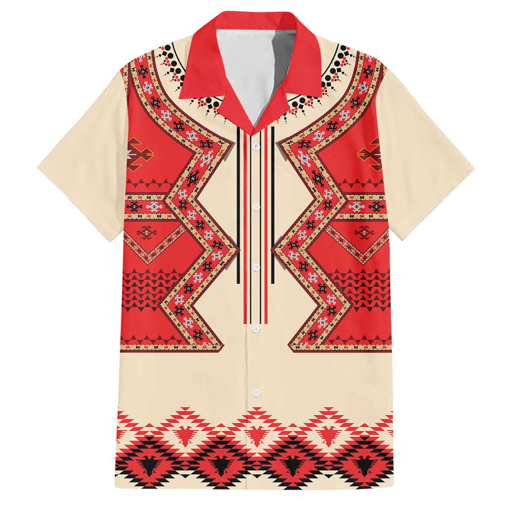 Folk Albanian Patterns Eagle Family Matching Tank Maxi Dress and Hawaiian Shirt - Wonder Print Shop