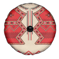 Folk Albanian Patterns Eagle Spare Tire Cover - Wonder Print Shop