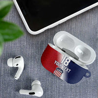 Custom USA Soccer Spirit AirPods Case Abstract Stars Style - Wonder Print Shop