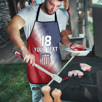 Custom USA Soccer Spirit Apron Abstract Stars Style - Wonder Print Shop