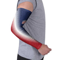 Custom USA Soccer Spirit Arm Sleeves Abstract Stars Style - Wonder Print Shop