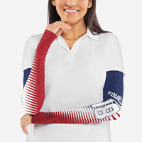 Custom USA Soccer Spirit Arm Sleeves Abstract Stars Style - Wonder Print Shop