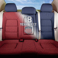Custom USA Soccer Spirit Back Car Seat Cover Abstract Stars Style - Wonder Print Shop