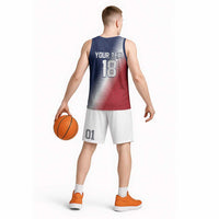 Custom USA Soccer Spirit Basketball Jersey Abstract Stars Style - Wonder Print Shop
