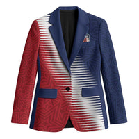 Custom USA Soccer Spirit Blazer Abstract Stars Style - Wonder Print Shop