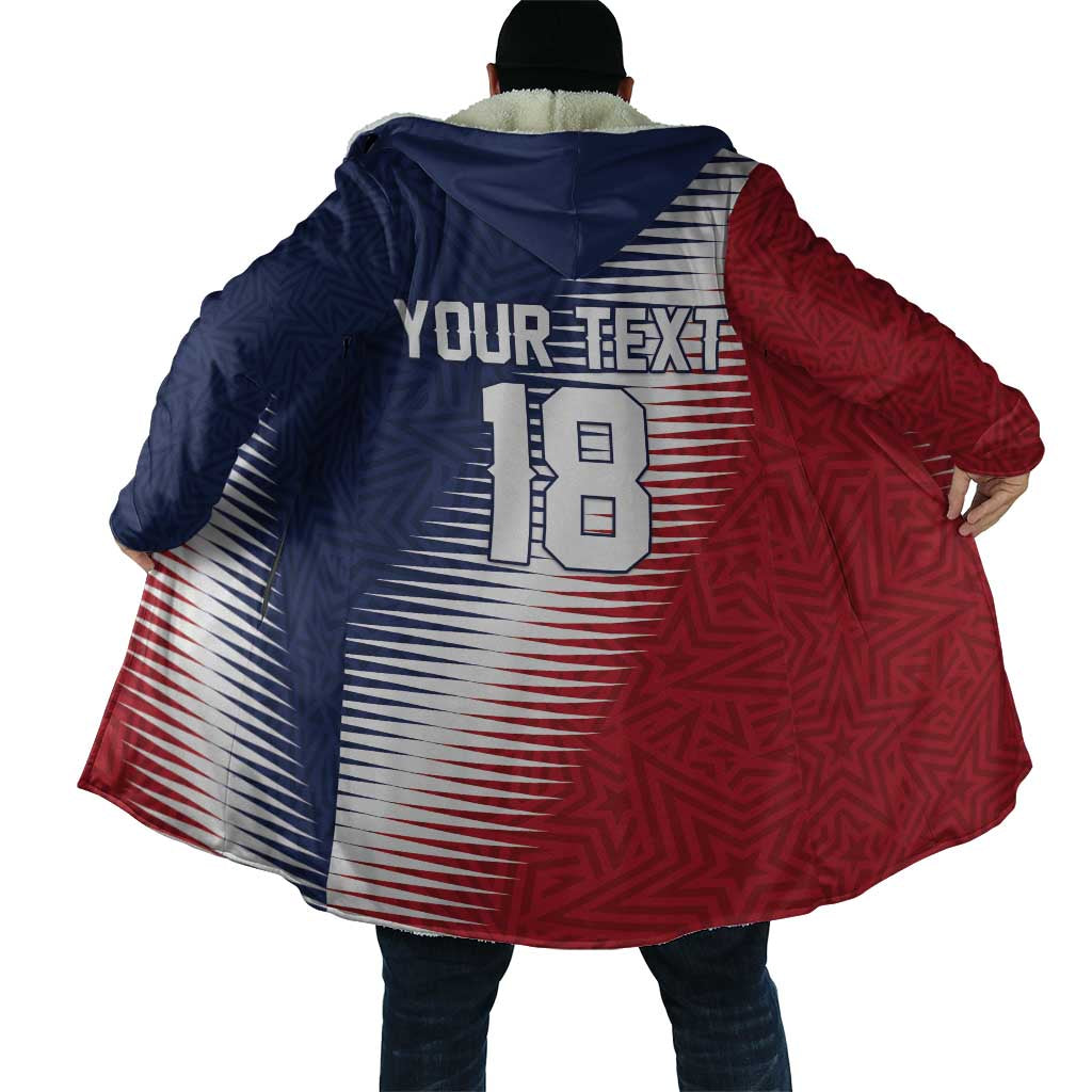 Custom USA Soccer Spirit Cloak Abstract Stars Style - Wonder Print Shop