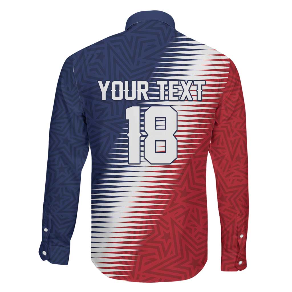 Custom USA Soccer Spirit Family Matching Short Sleeve Bodycon Dress and Hawaiian Shirt Abstract Stars Style - Wonder Print Shop