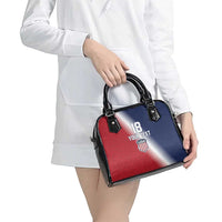 Custom USA Soccer Spirit Shoulder Handbag Abstract Stars Style - Wonder Print Shop