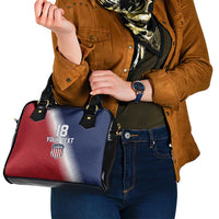 Custom USA Soccer Spirit Shoulder Handbag Abstract Stars Style - Wonder Print Shop