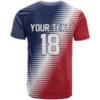 Custom USA Soccer Spirit T Shirt Abstract Stars Style - Wonder Print Shop