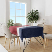 Custom USA Soccer Spirit Tablecloth Abstract Stars Style - Wonder Print Shop