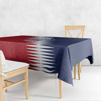 Custom USA Soccer Spirit Tablecloth Abstract Stars Style - Wonder Print Shop
