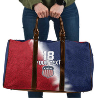 Custom USA Soccer Spirit Travel Bag Abstract Stars Style - Wonder Print Shop