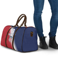 Custom USA Soccer Spirit Travel Bag Abstract Stars Style - Wonder Print Shop