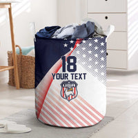 Custom USA Soccer Laundry Basket Play With Pride - Wonder Print Shop