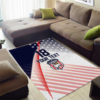 Custom USA Soccer Area Rug Play With Pride - Wonder Print Shop