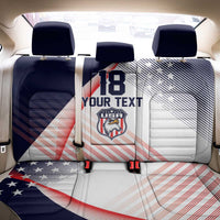Custom USA Soccer Back Car Seat Cover Play With Pride - Wonder Print Shop