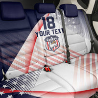 Custom USA Soccer Back Car Seat Cover Play With Pride - Wonder Print Shop