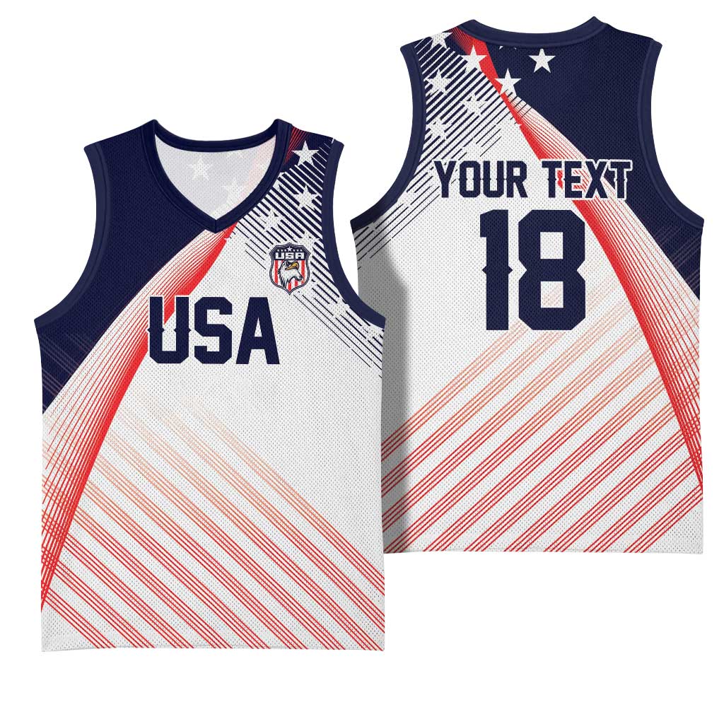 Custom USA Soccer Basketball Jersey Play With Pride - Wonder Print Shop