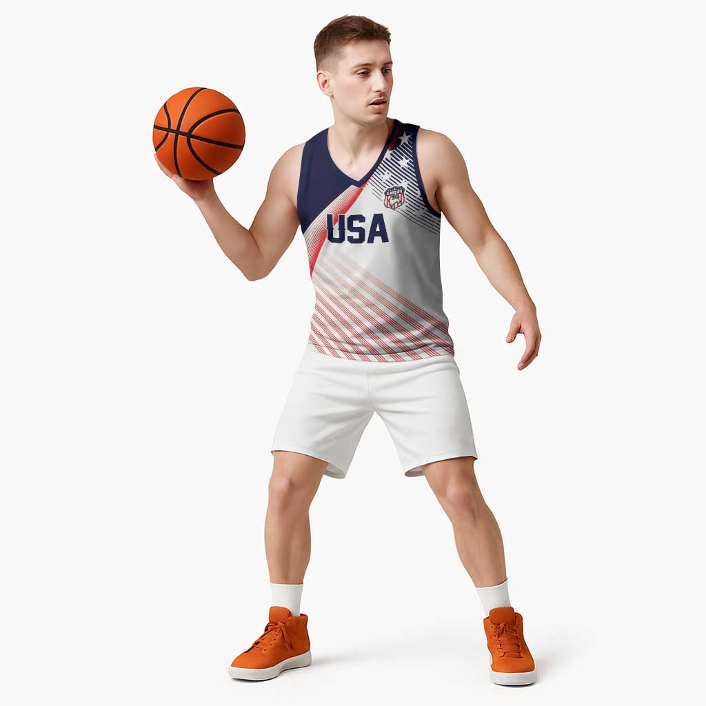Custom USA Soccer Basketball Jersey Play With Pride - Wonder Print Shop