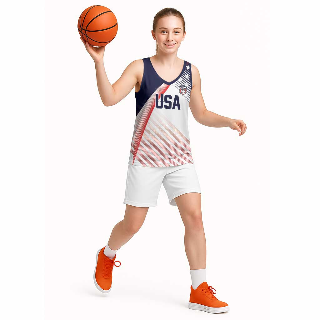 Custom USA Soccer Basketball Jersey Play With Pride - Wonder Print Shop
