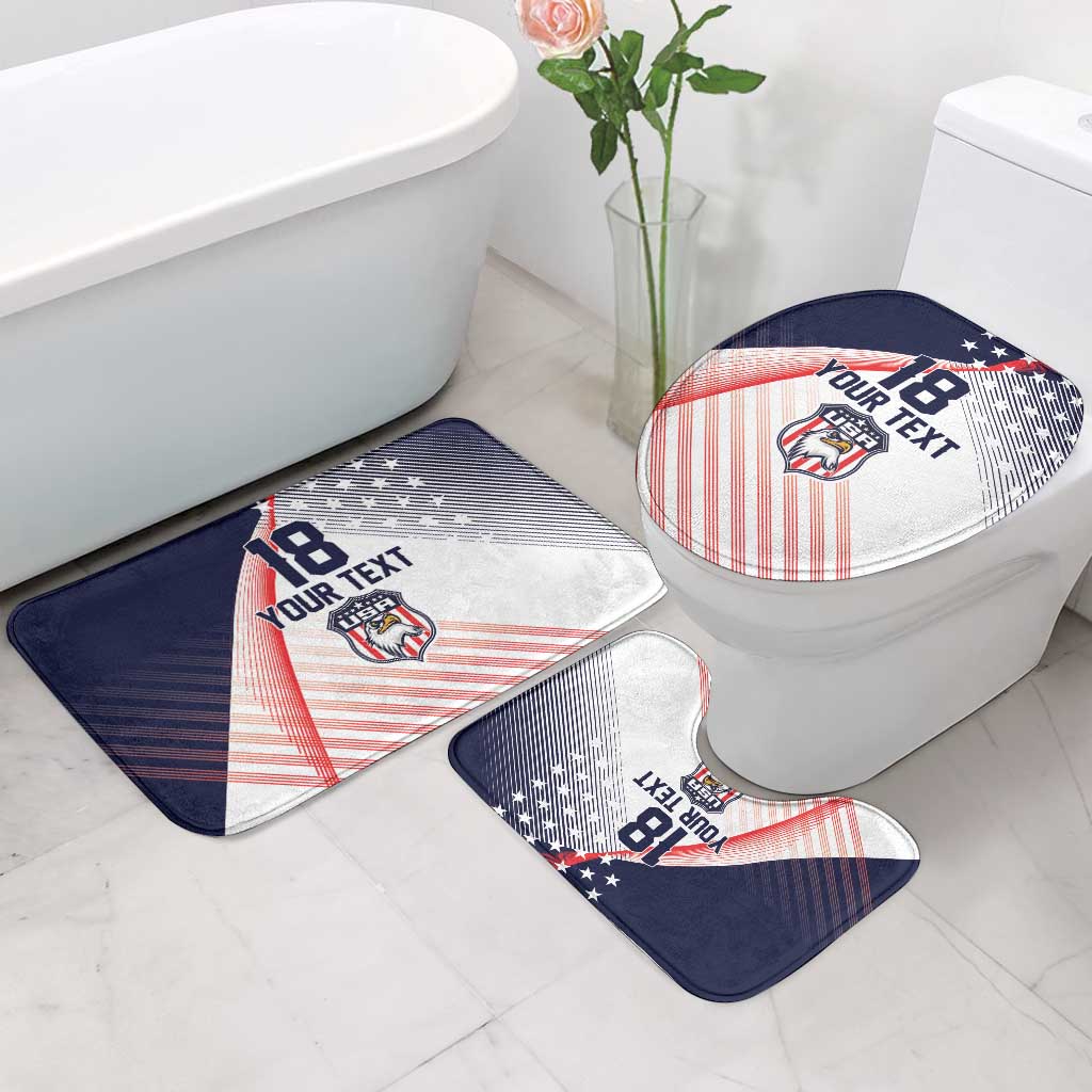 Custom USA Soccer Bathroom Set Play With Pride - Wonder Print Shop