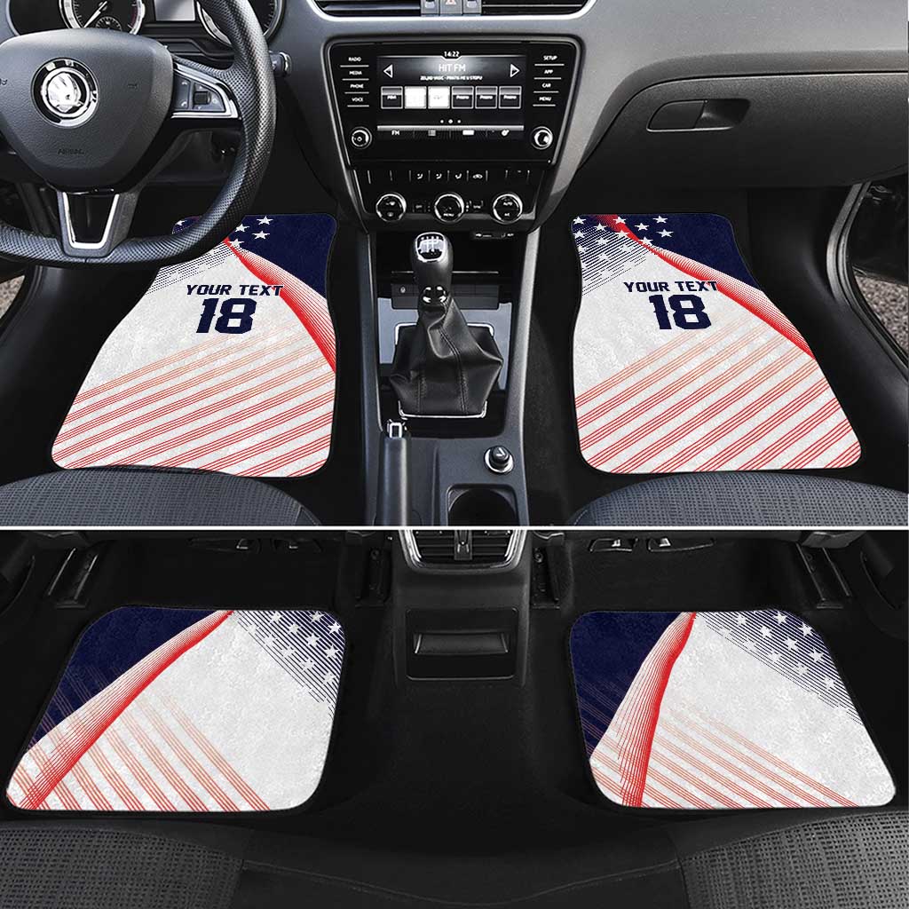 Custom USA Soccer Car Mats Play With Pride - Wonder Print Shop