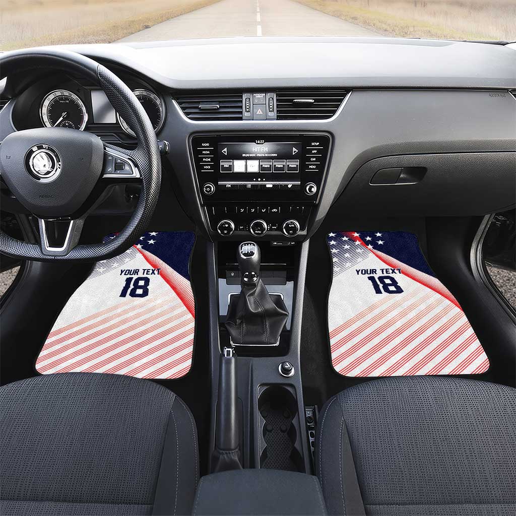 Custom USA Soccer Car Mats Play With Pride - Wonder Print Shop