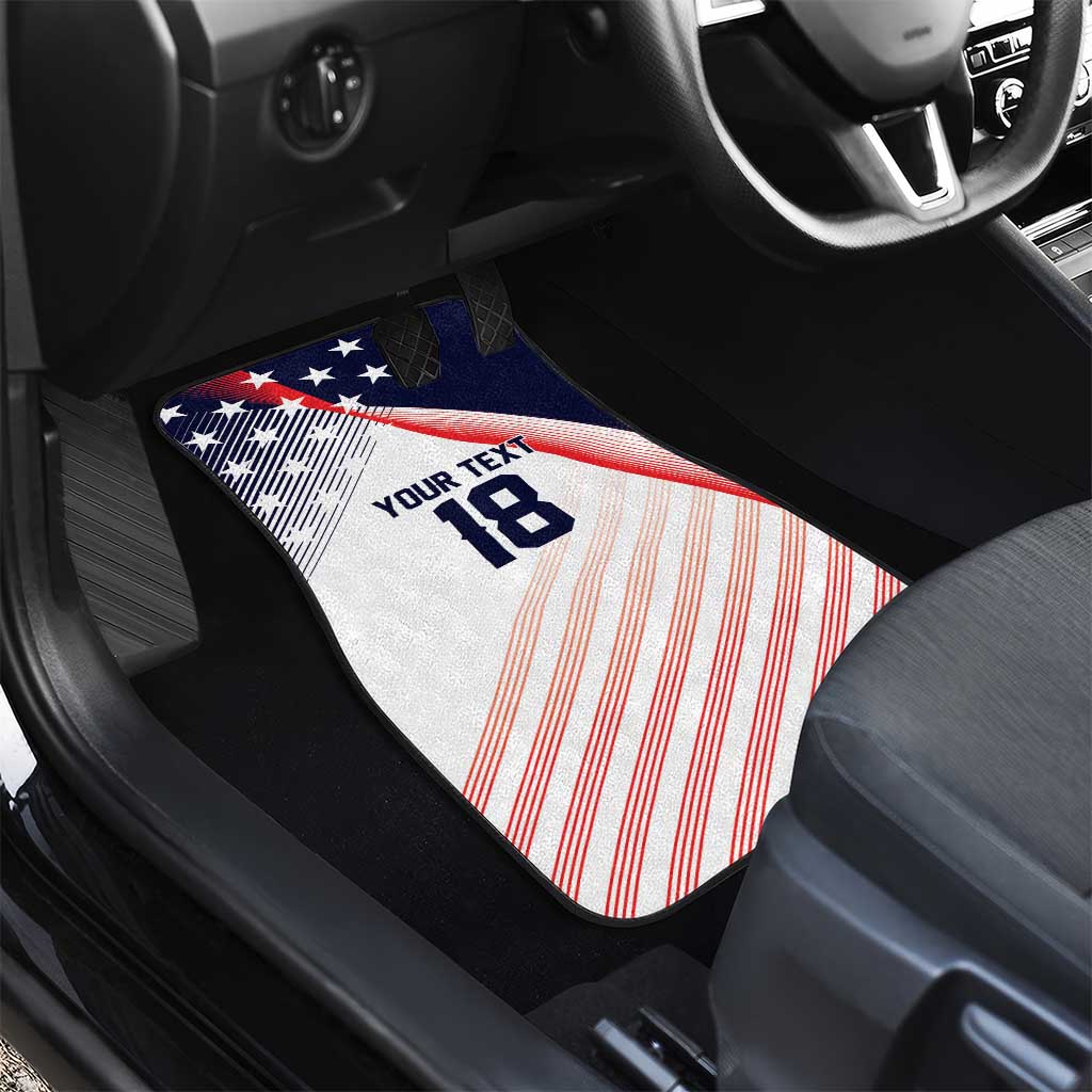 Custom USA Soccer Car Mats Play With Pride - Wonder Print Shop
