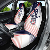 Custom USA Soccer Car Seat Cover Play With Pride - Wonder Print Shop