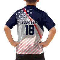 Custom USA Soccer Family Matching Long Sleeve Bodycon Dress and Hawaiian Shirt Play With Pride - Wonder Print Shop