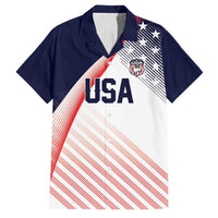 Custom USA Soccer Family Matching Off Shoulder Maxi Dress and Hawaiian Shirt Play With Pride - Wonder Print Shop