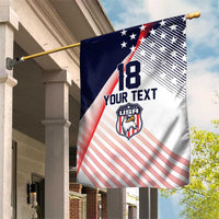 Custom USA Soccer Garden Flag Play With Pride - Wonder Print Shop