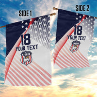 Custom USA Soccer Garden Flag Play With Pride - Wonder Print Shop