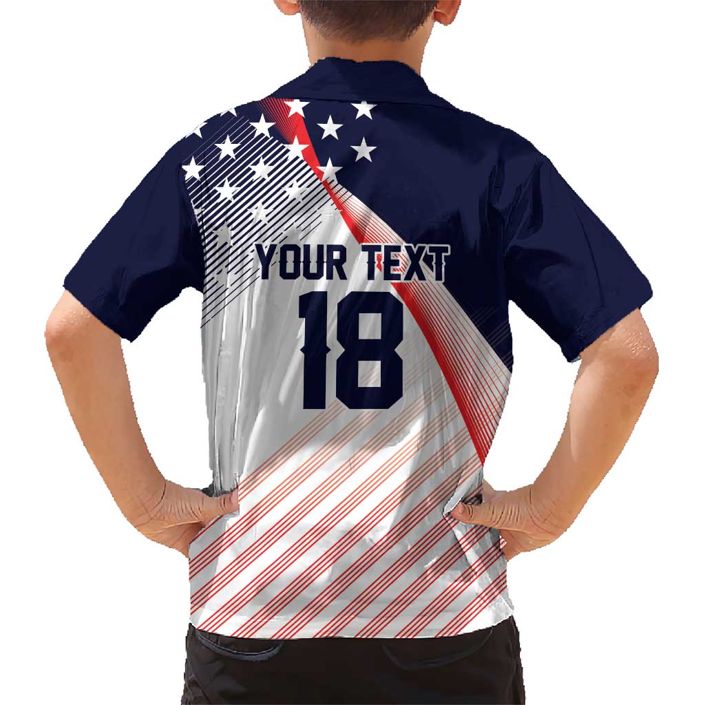 Custom USA Soccer Hawaiian Shirt Play With Pride - Wonder Print Shop