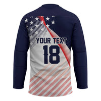 Custom USA Soccer Hockey Jersey Play With Pride - Wonder Print Shop