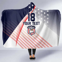 Custom USA Soccer Hooded Blanket Play With Pride - Wonder Print Shop