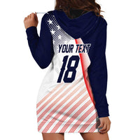 Custom USA Soccer Hoodie Dress Play With Pride - Wonder Print Shop