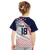 Custom USA Soccer Kid T Shirt Play With Pride - Wonder Print Shop