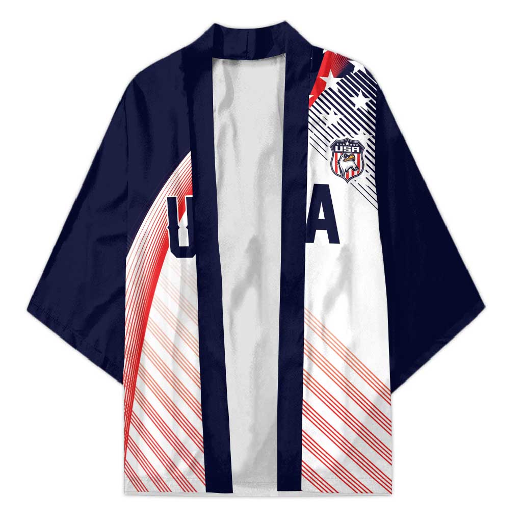 Custom USA Soccer Kimono Play With Pride - Wonder Print Shop