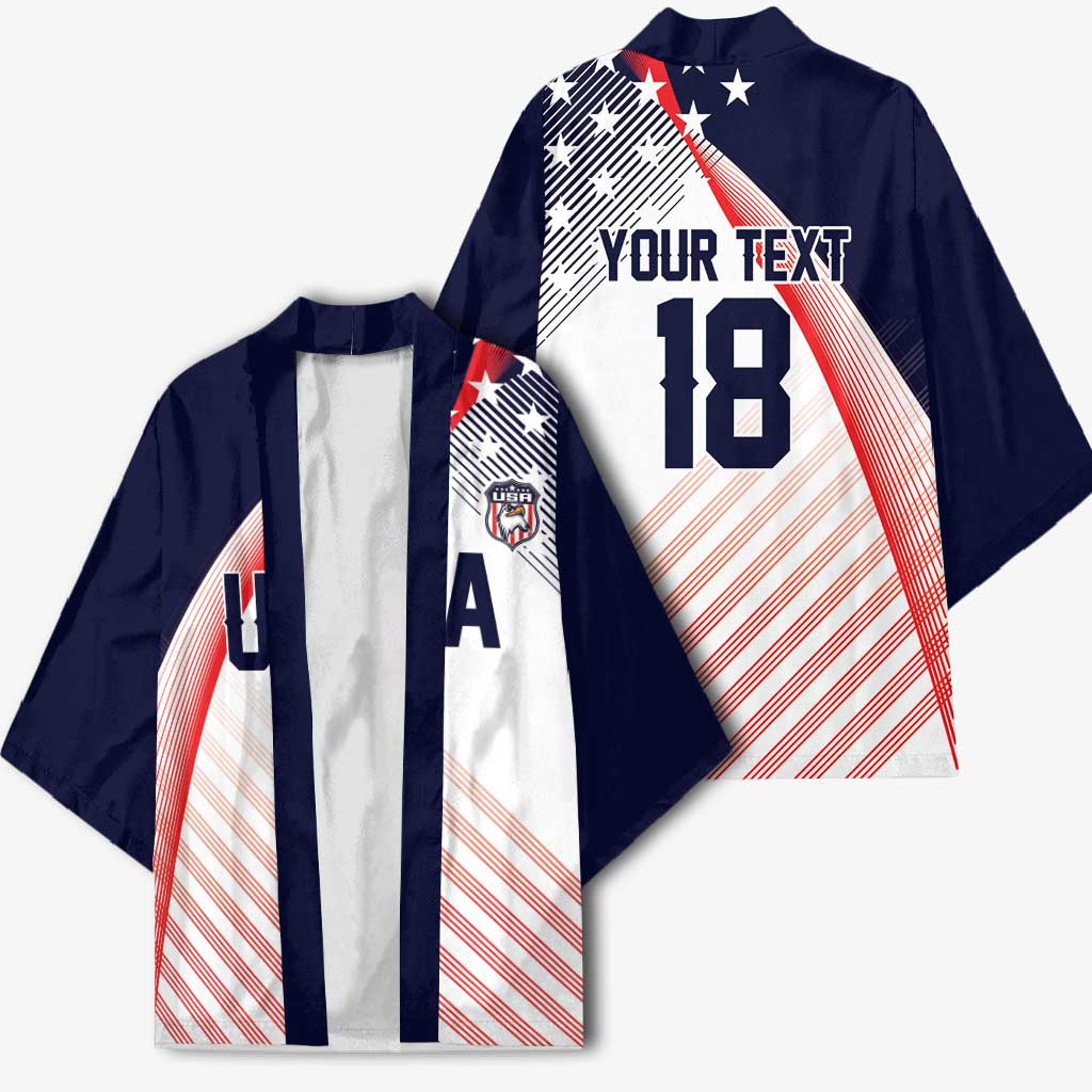 Custom USA Soccer Kimono Play With Pride - Wonder Print Shop