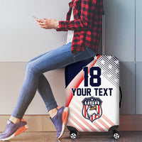 Custom USA Soccer Luggage Cover Play With Pride - Wonder Print Shop