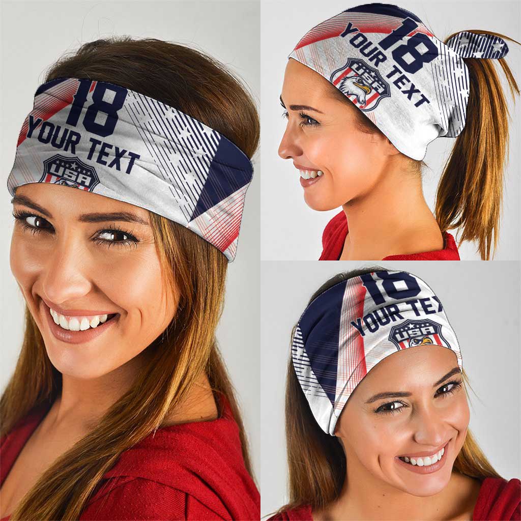 Custom USA Soccer Neck Gaiter Play With Pride - Wonder Print Shop