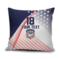 Custom USA Soccer Pillow Cover Play With Pride - Wonder Print Shop