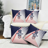 Custom USA Soccer Pillow Cover Play With Pride - Wonder Print Shop