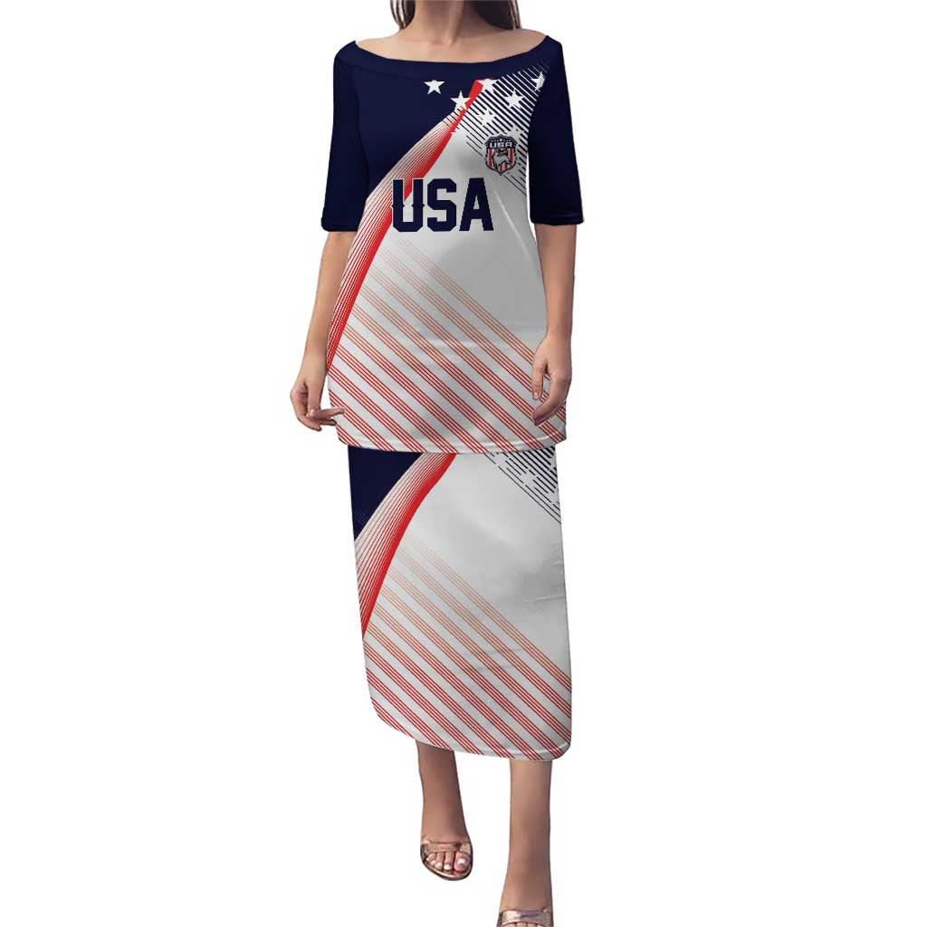 Custom USA Soccer Puletasi Play With Pride - Wonder Print Shop