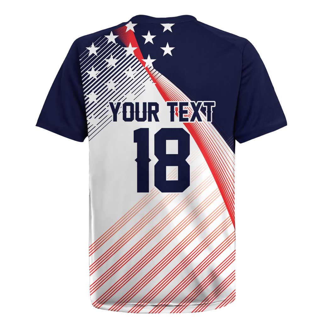 Custom USA Soccer Rugby Jersey Play With Pride - Wonder Print Shop