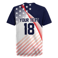 Custom USA Soccer Rugby Jersey Play With Pride - Wonder Print Shop