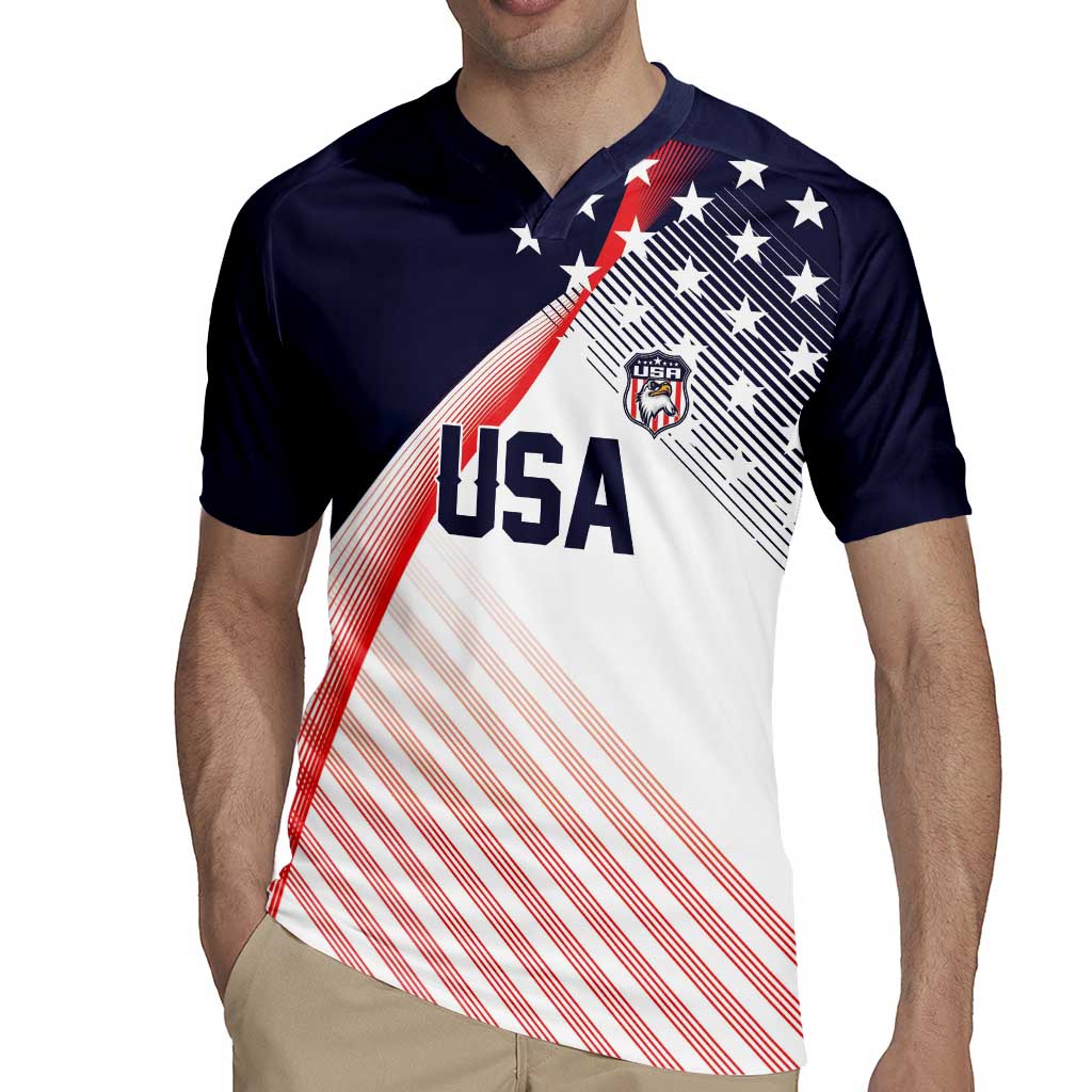 Custom USA Soccer Rugby Jersey Play With Pride - Wonder Print Shop