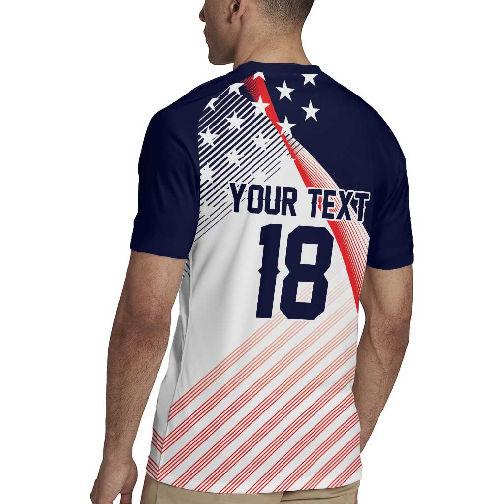Custom USA Soccer Rugby Jersey Play With Pride - Wonder Print Shop